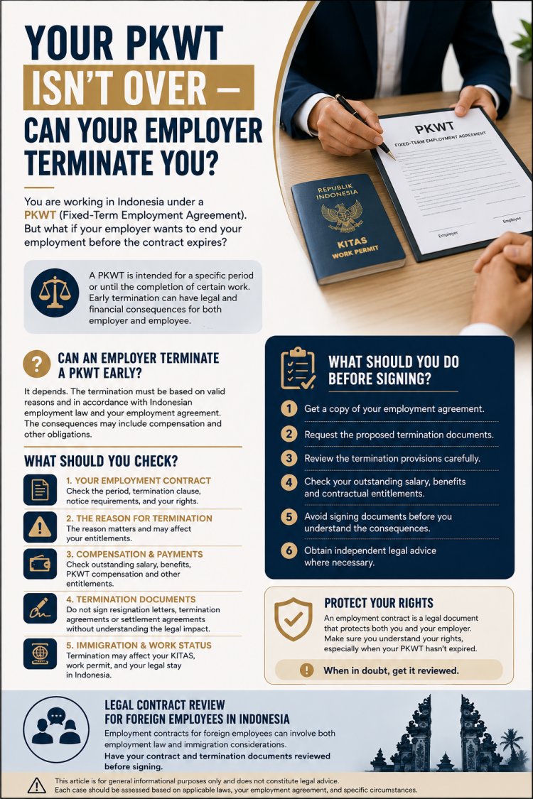 Your PKWT Isn’t Over — Can Your Employer Terminate You?